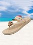 Tongs Femmes Floral Été Vacances EVA Tongs Imperméable Profit EVA EVA