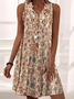 Robes Femmes Décontracté Été Floral Motif Naturel Quotidien Ample Trapèze T.-N.-L. Non