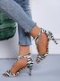 à Bout Ouvert Sandales Femme Plain Été Urbain Respirable Quotidien Bout Rond ÉPINGLES Style Faux Suède à Bout Ouvert Sandales