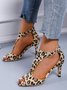 à Bout Ouvert Sandales Femme Plain Été Urbain Respirable Quotidien Bout Rond ÉPINGLES Style Faux Suède à Bout Ouvert Sandales