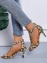 à Bout Ouvert Sandales Femme Plain Été Urbain Respirable Quotidien Bout Rond ÉPINGLES Style Faux Suède à Bout Ouvert Sandales
