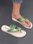 Tongs Femmes Floral Été Vacances EVA Tongs Imperméable Profit EVA EVA