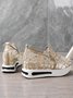 Chaussures Décontractées Femmes Décontracté Plain Toutes Les Saisons Respirable à Enfiler Talon Bas Bout Fermé PU à Enfiler