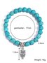 Bracelets Femmes Plain Toutes Les Saisons Vacances Pierre naturelle Chaîne Bracelets Vacances