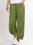 Été avec Poches Droit Décontracté Pantalons Capri