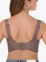 Soutiens-Gorge & Brassière Femmes Plain Toutes Les Saisons Simple Nylon à Haute Élasticité Domestique de Grande Taille Régulier Soutien-gorge