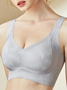 Soutiens-Gorge & Brassière Femmes Rayé Rétro Toutes Les Saisons Spandex Domestique Régulier Élasticité moyenne Sous-vêtements de style gilet