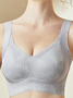 Soutiens-Gorge & Brassière Femmes Rayé Rétro Toutes Les Saisons Spandex Domestique Régulier Élasticité moyenne Sous-vêtements de style gilet