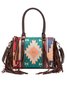Sacs à Bandoulière Femmes Ouest Style Ethnique Toutes Les Saisons Quotidien Classique Sac à Dos Toile