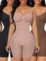 Femmes Guêpière Sexy Plain Toutes Les Saisons Polyester Micro-élasticité Domestique Boxeur Régulier pour Femmes