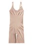 Femmes Guêpière Sexy Plain Toutes Les Saisons Polyester Micro-élasticité Domestique Boxeur Régulier pour Femmes