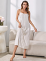 Ensembles de Pyjama Femmes Simple Bloc de Couleur Toutes Les Saisons Spandex Naturel Non-rides 1 jeu Demi Manche Élasticité moyenne