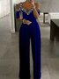 Mariage Robes & Robes De Fête Plain Été Élégant Naturel Quotidien Maxi Manches Courtes l'Encolure Bateau Formel Robe pour Femmes