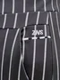 Pantalons Femmes Rayé Décontracté Toutes Les Saisons à Haute Élasticité Faire la navette Ample Standard Régulier Poche Couture