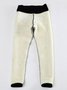 Pantalons De Yoga Femmes Décontracté Plain Printemps / Automne Polyester Naturel Quotidien chaleur Long en Toison