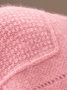 Pulls Décontracté Plain Hiver Micro-élasticité Ample chaleur Manches Longues Laine/Tricot Droit pour Femmes
