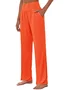Pantalons Décontracté Plain Printemps / Automne Tricoté Ample Pantalon droit Droit Régulier Élasticité moyenne pour Femmes