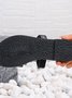 Sandales Antidérapantes Décontracté Plain Été Brillant Polyester à Talon Plat Bout Rond PU à Enfiler pour Femmes