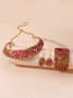Ensembles de Bijoux Femmes Bloc de Couleur Toutes Les Saisons Élégant Mariage Avec Faux Diamant Cristal Ensembles