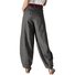 Pantalons Décontracté Plain Printemps / Automne Coton Aucune élasticité Quotidien Ample Long Poche Couture pour Femmes