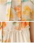 Blouses Décontracté Floral Été Col Montant Quotidien Ample Manches Courtes Régulier Régulier pour Femmes