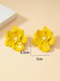 Boucles d'Oreilles Floral Toutes Les Saisons Élégant Quotidien Perle Métal Goujon pour Femmes
