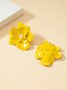Boucles d'Oreilles Floral Toutes Les Saisons Élégant Quotidien Perle Métal Goujon pour Femmes
