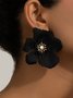 Boucles d'Oreilles Floral Toutes Les Saisons Élégant Quotidien Perle Métal Goujon pour Femmes