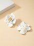 Boucles d'Oreilles Floral Toutes Les Saisons Élégant Quotidien Perle Métal Goujon pour Femmes