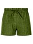 Pantalons Décontracté Plain Été Taille Haute Quotidien Ample Pantalons à Jambe Large Droit Régulier pour Femmes