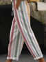 Pantalons Bloc de Couleur Décontracté Printemps / Automne Polyester Naturel Aucune élasticité Ample Pantalon à la cheville Pantalons Harem pour Femmes