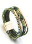 Bracelets Décontracté Plain Toutes Les Saisons Quotidien Cuir Bracelet pour Femmes
