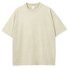 T-shirts Simple Plain Été Aucune élasticité Ample Manches Courtes Col Rond Régulier Droit pour Femmes