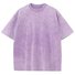 T-shirts Simple Plain Été Aucune élasticité Ample Manches Courtes Col Rond Régulier Droit pour Femmes