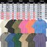 T-shirts Simple Plain Été Aucune élasticité Ample Manches Courtes Col Rond Régulier Droit pour Femmes