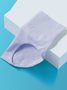 Culottes Femmes Décontracté Plain Toutes Les Saisons Coton à Haute Élasticité Quotidien Culottes Standard Régulier