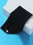Culottes Femmes Décontracté Plain Toutes Les Saisons Coton à Haute Élasticité Quotidien Culottes Standard Régulier