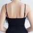 Femmes Plain Blanc à Bretelles Confortable Robe Maxi Sexy