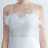 Femmes Plain Blanc à Bretelles Confortable Robe Maxi Sexy