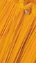 Femmes Plain Orange Col Rond Confortable Mini Robe Sexy