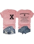 T-shirts Femmes Simple Été Lettres de texte Polyester Aucune élasticité Ample Mancheron Col Rond Régulier