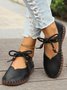 Chaussures à Tige Basse Décontracté Plain Toutes Les Saisons Quotidien à Talon Plat Bout Rond PU à Enfiler Chaussures à Tige Basse pour Femmes