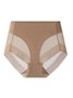 Culottes Décontracté Plain Toutes Les Saisons Nylon à Haute Élasticité Quotidien Dentelle Culottes Standard pour Femmes
