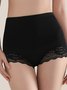 Culottes Décontracté Plain Toutes Les Saisons Polyester Respirable Quotidien Maille Culottes Standard pour Femmes