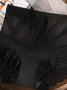 Culottes Décontracté Plain Toutes Les Saisons Polyester Respirable Quotidien Maille Culottes Standard pour Femmes