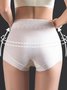 Culottes Femmes Décontracté Plain Toutes Les Saisons Polyester à Haute Élasticité Respirable Quotidien Culottes Régulier