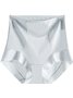Culottes Femmes Décontracté Plain Toutes Les Saisons Polyester à Haute Élasticité Respirable Quotidien Culottes Régulier
