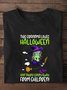 T-shirts Femmes Décontracté Printemps / Automne Imprimé de Lettre Motif Coton Quotidien Ample Manches Longues Col Rond Régulier