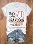 T-shirts Décontracté Été Imprimé de Lettre Motif Micro-élasticité Quotidien Ample Manches Courtes Régulier Régulier pour Femmes