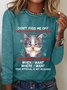 Chemisiers1 Femmes Décontracté Imprimé d'Animal Printemps / Automne Aucune élasticité Quotidien Ample Meilleure vente Manches Longues Col Rond
